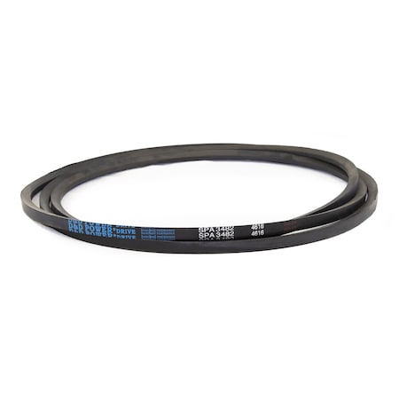 D&D SPA3482 Metric V-Belt, 3482mm Outside Length, 13 mm Top Width, 10 mm Thickness, 1 Ribs SPA3482